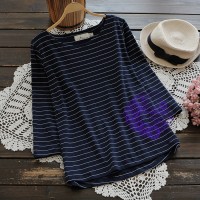 2017年日系優雅間紋設計T恤/衛衣